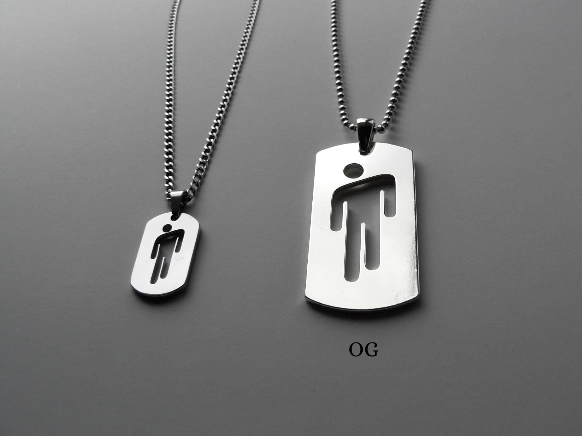 Mini Blohsh Dogtag Necklace