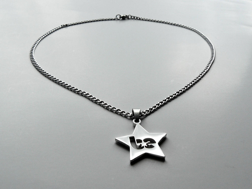 BE Star Stainless Steel Necklace