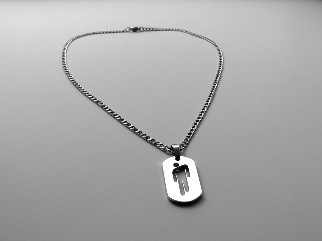 Mini Blohsh Dogtag Necklace