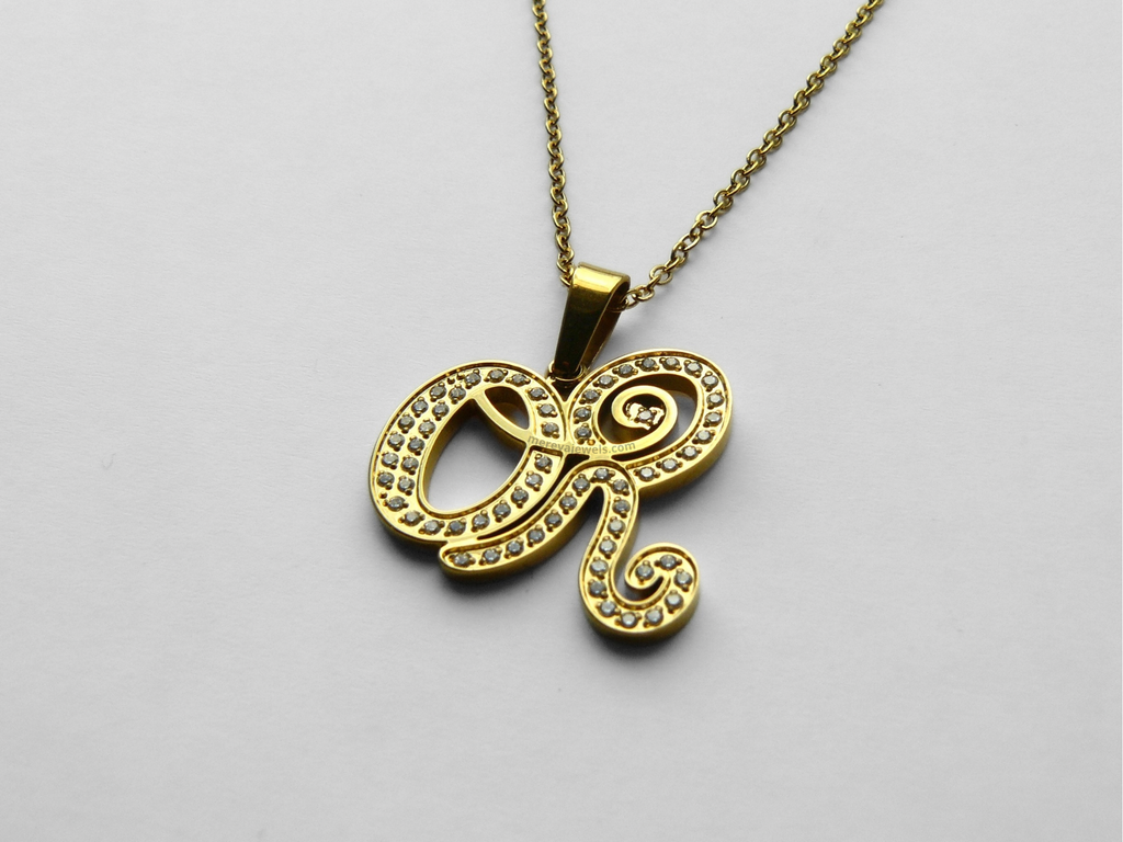 Dainty OR Stainless Steel Rhinestone Necklace