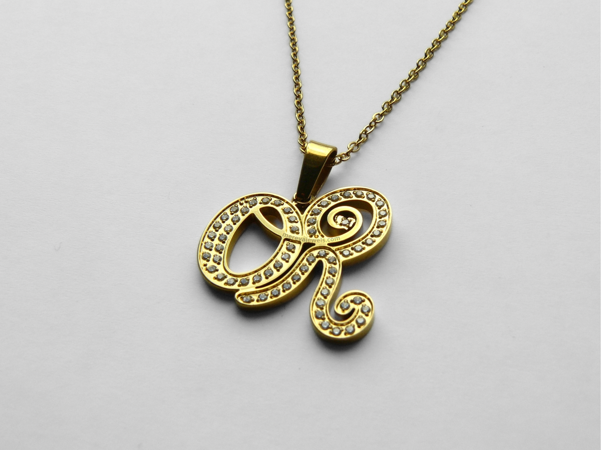 Dainty OR Stainless Steel Rhinestone Necklace