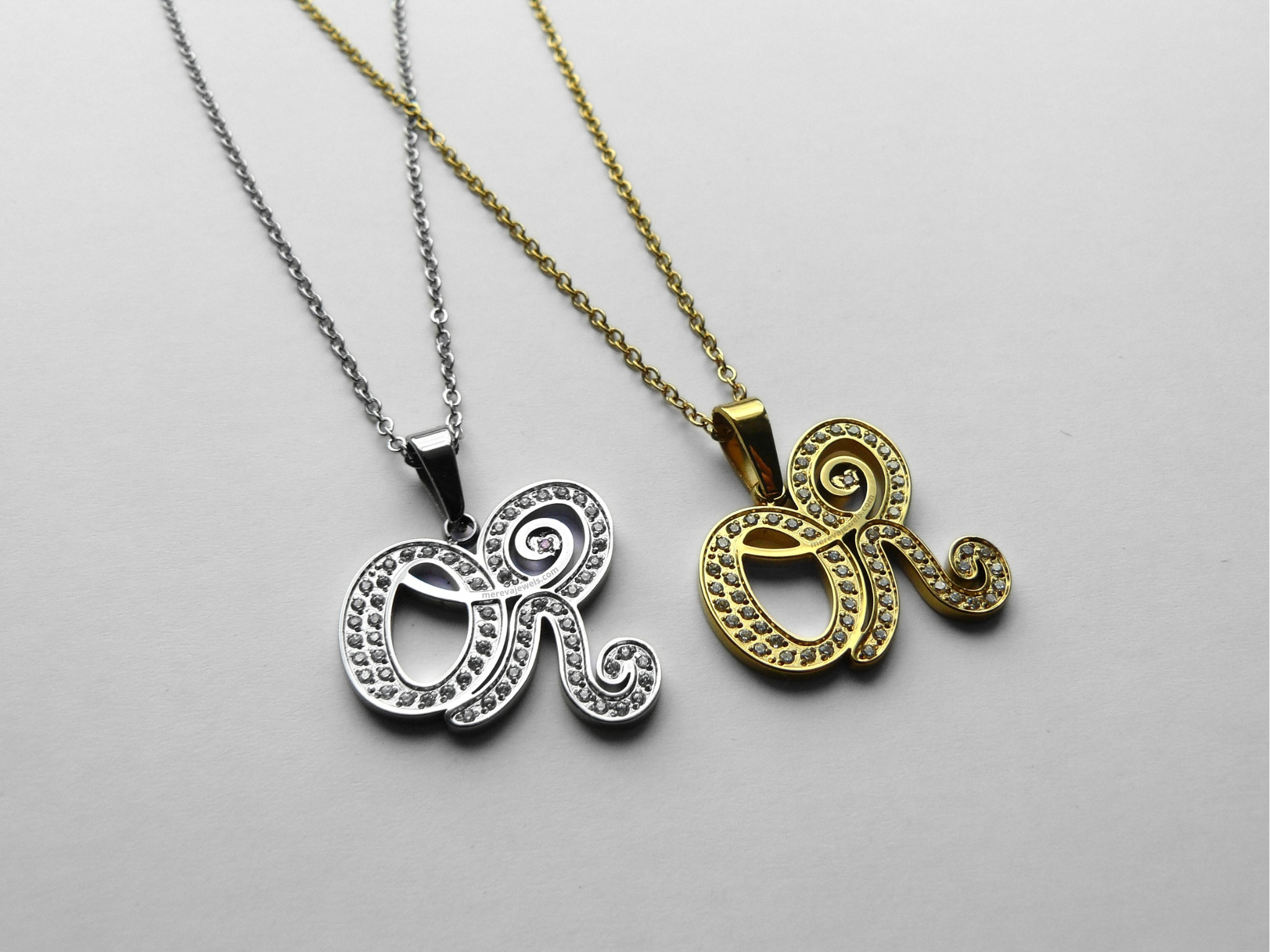 Dainty OR Stainless Steel Rhinestone Necklace
