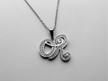 Dainty OR Stainless Steel Rhinestone Necklace