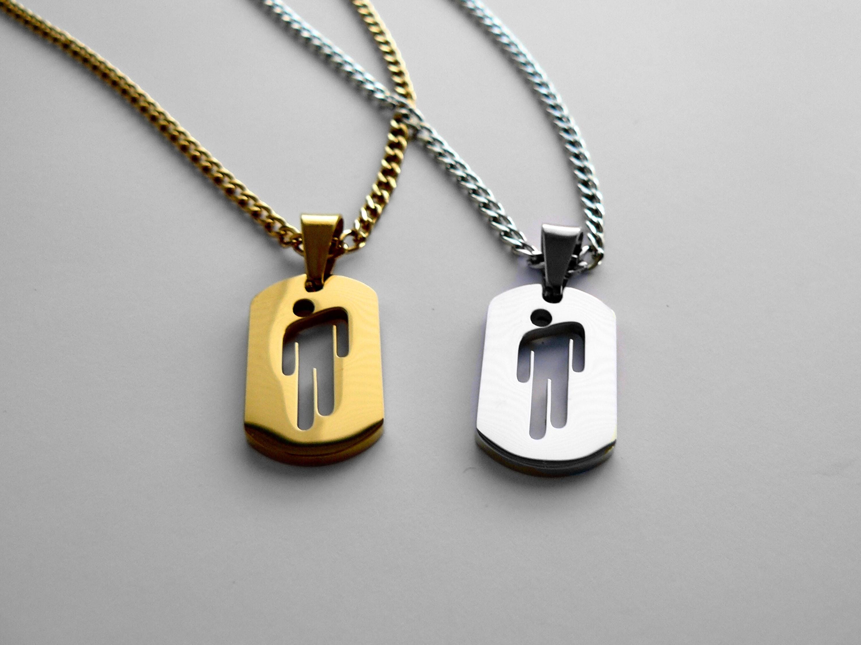 Mini Blohsh Dogtag Necklace