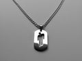 Mini Blohsh Dogtag Necklace